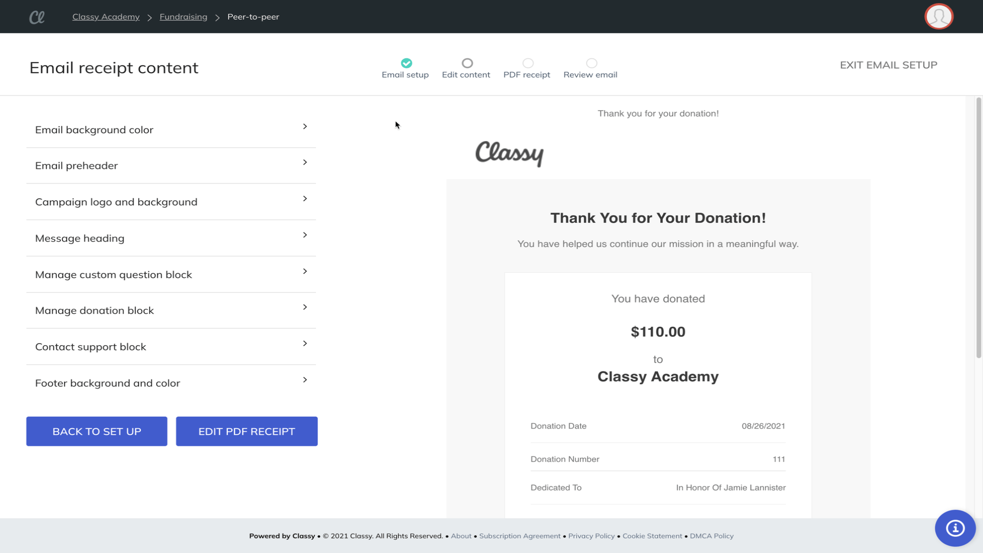 Using the Email Editor Using the Email Editor